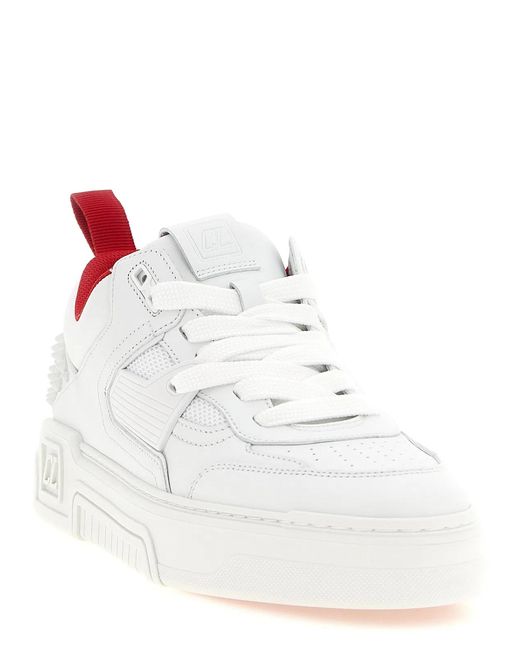 Christian Louboutin White 'Astroloubi 2' Sneakers for men