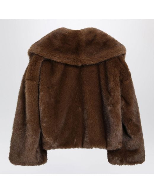 BB COUTURE Brown Farrah Short Jacket