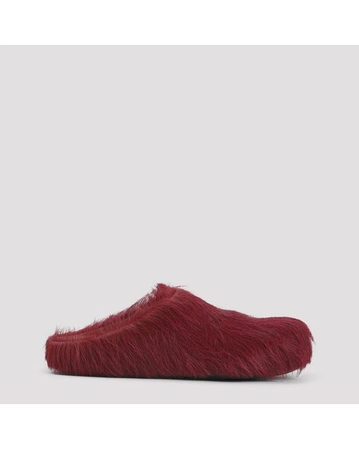 Marni Red Mules