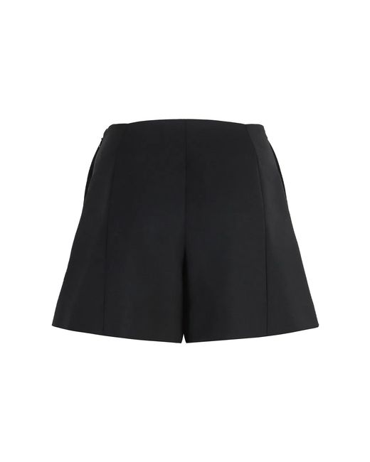 Givenchy Blue Wool Blend Shorts