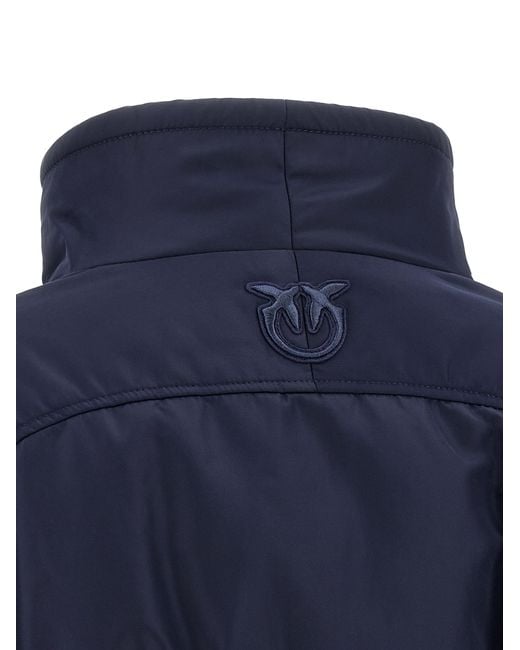 Pinko Blue 'Pinot' Bomber Jacket