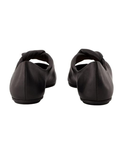 McQueen Black Ballerinas