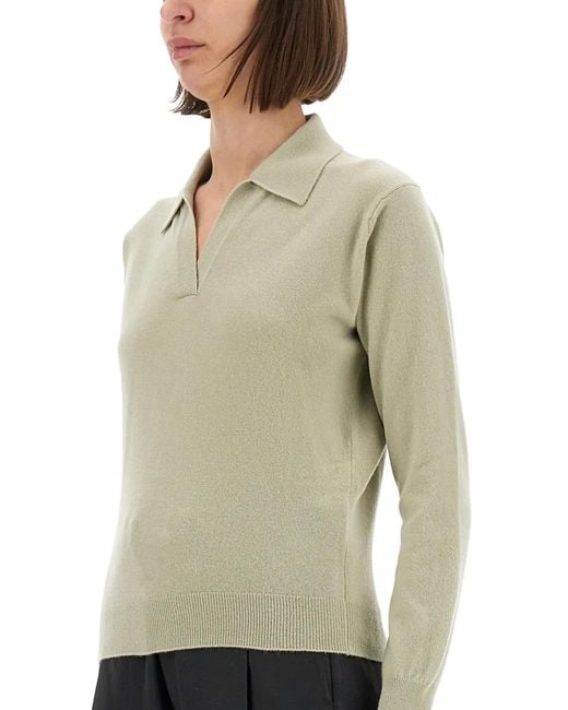 Maison Margiela Natural Polo Shirt