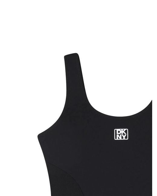 DKNY Black Costume Da Bagno Intero