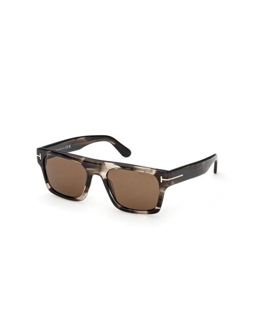 Tom Ford Brown Cyrus-02 Ft1337 55J for men