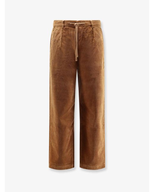 Polo Ralph Lauren Brown Relaxed Fit Corduroy Trousers for men