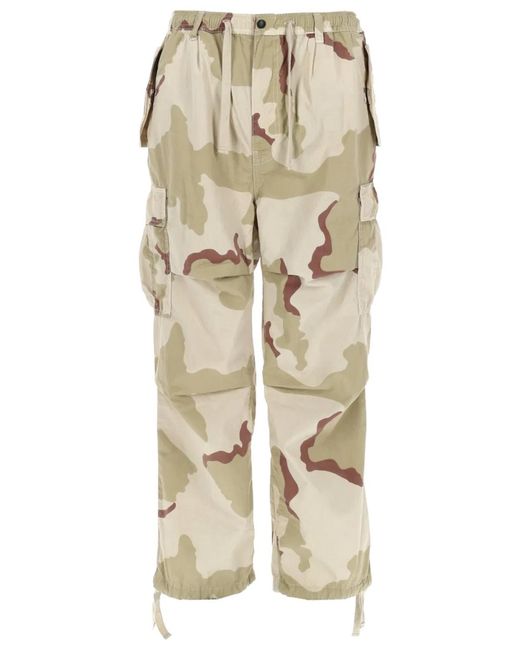 AMISH Natural Pantalone Cargo for men