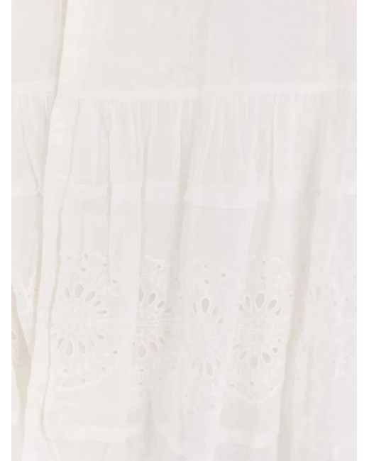 Isabel Marant White Cotton Coat