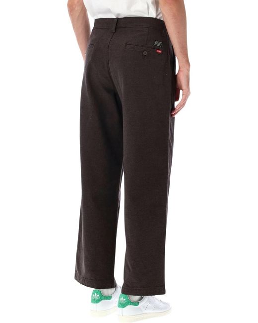 Levi's Black Xx Baggy Chino Trousers for men