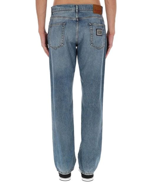 Dolce & Gabbana Blue Dolce & Gabbana Classic Denim Jeans for men