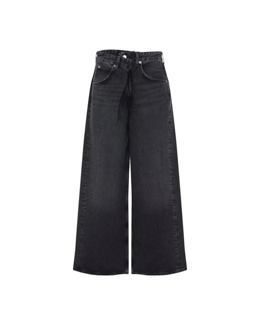 Agolde Blue Vana Cotton Jeans