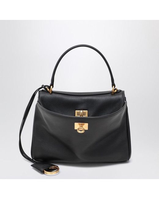 Balenciaga Black Calfskin Rodeo Mini Bag