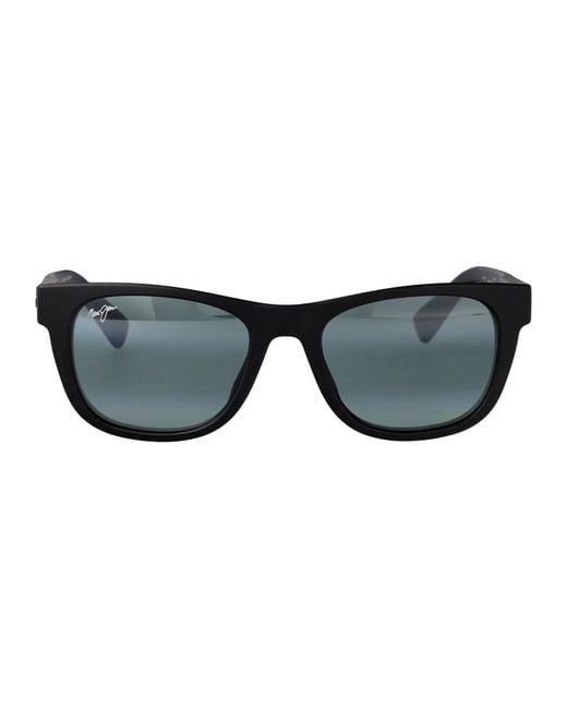 Maui Jim Black Matte Nylon Sunglasses