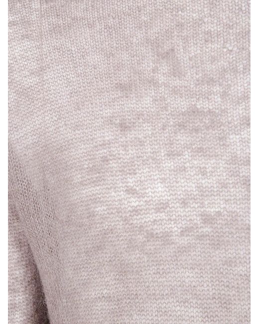 Emporio Armani Brown Round Neck Sweater for men
