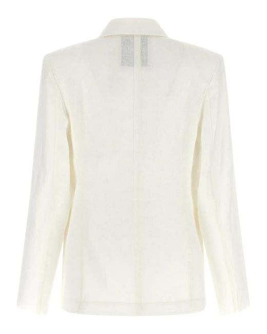 MISENITHE White 'Scarlett' Blazer