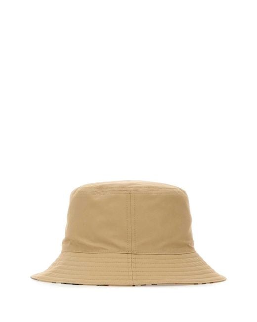Burberry Natural Mh Gabardine Rev Bucket for men