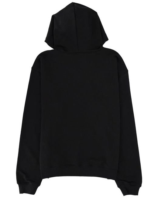DIESEL Black "S-Norm-Hood-Iod" Sweatshirt for men