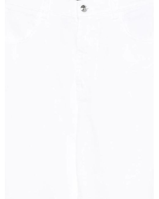 Fay White Jeans Material