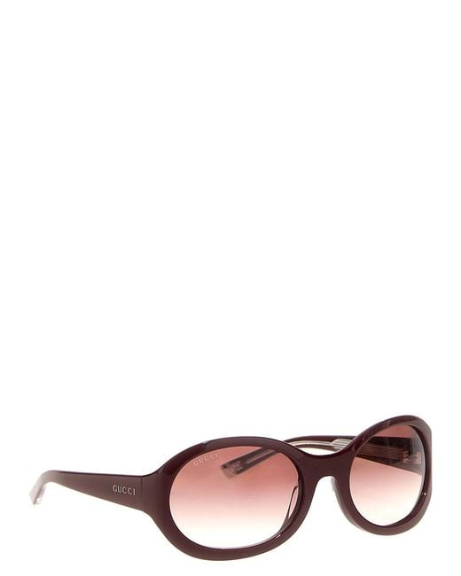 Gucci Pink Ancora Sunglasses