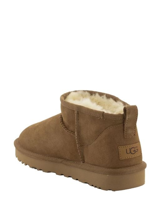 Ugg Brown Classic Ultra Mini