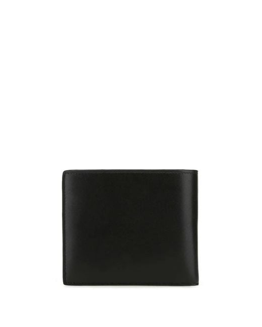 Saint Laurent Black Cassandre East/West Wallet for men