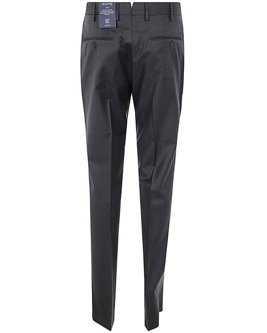 Incotex Blue Trousers for men