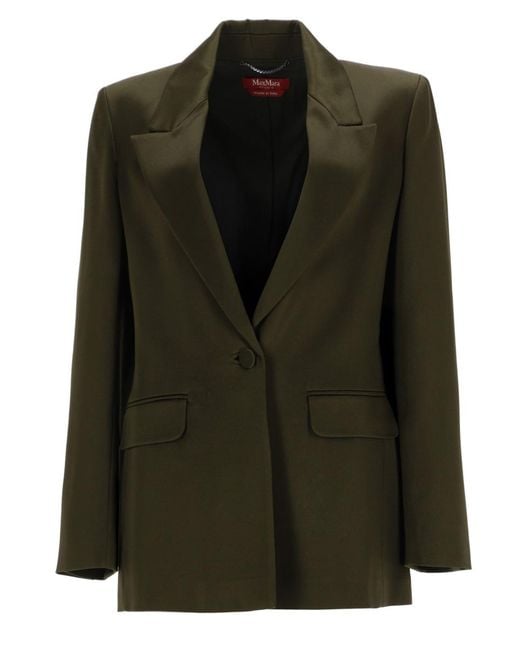 Max Mara Green Blazer