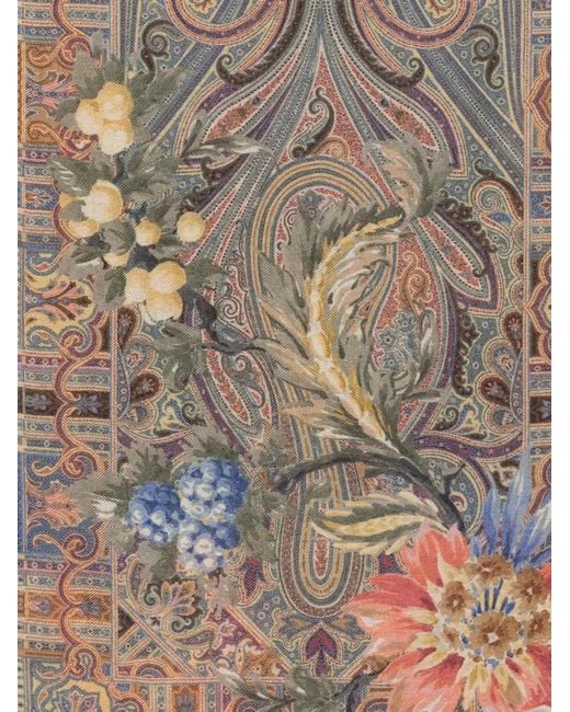Etro Blue Pañuelo
