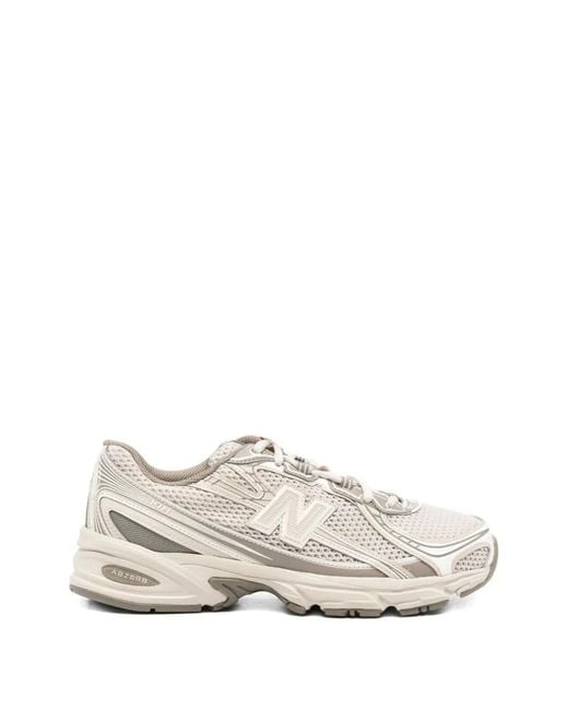 New Balance White "Tier 2" Synthetic Mesh Lifestyle Sneakers