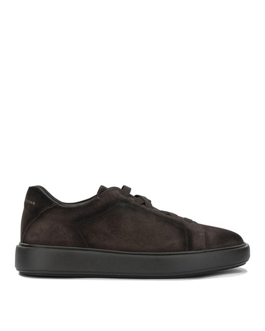 Officine Creative Black "Slouch 001" Low-Top Sneakers for men