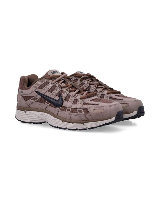 Nike Brown P-6000 Baroque Sneakers for men