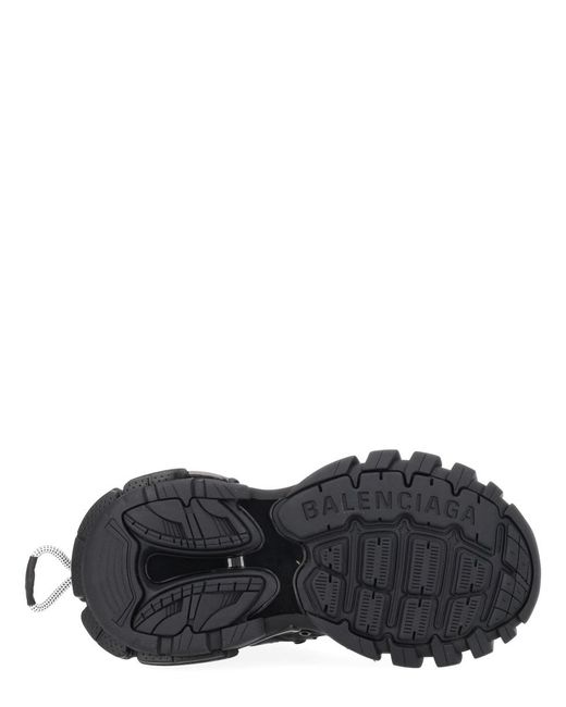 Balenciaga Black "Track" Sneaker With Logo