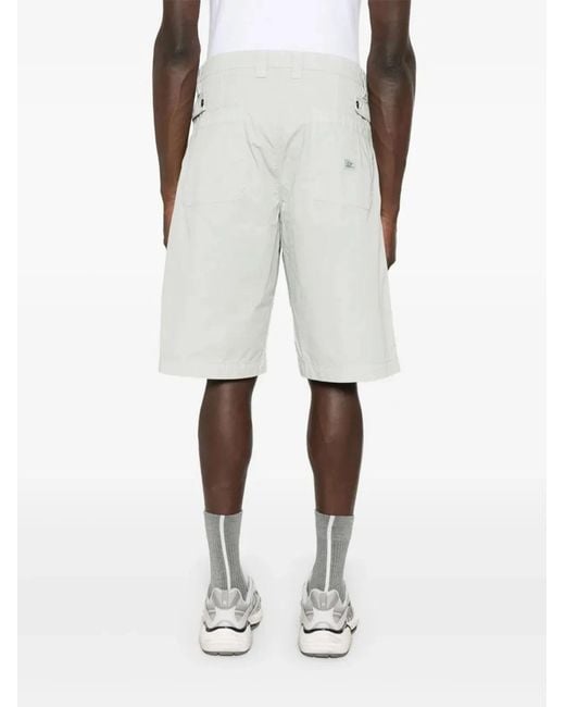 C P Company White C.P.Company Bermuda for men