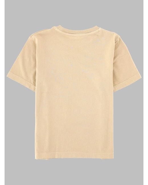 Zadig & Voltaire Natural Kids 100% Cotton Mini Tee Shirt