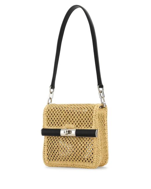Dolce & Gabbana Metallic Dolce & Gabbana Raffia Shoulder Bag for men