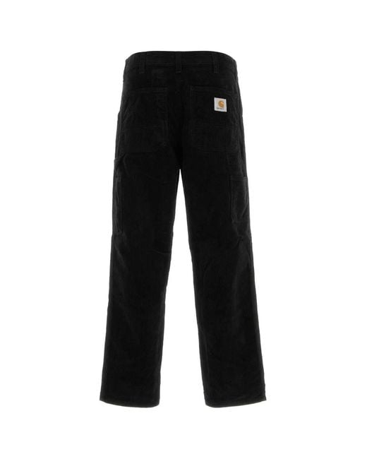 Carhartt Black Simple Pant for men