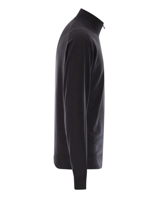 John Smedley Black Barrow for men