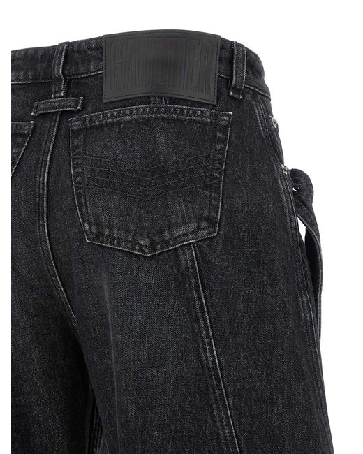 Jean Paul Gaultier Blue Low Waist Jeans