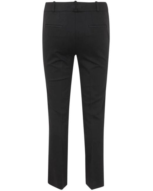 Kiltie Black Floretta Flared Trousers