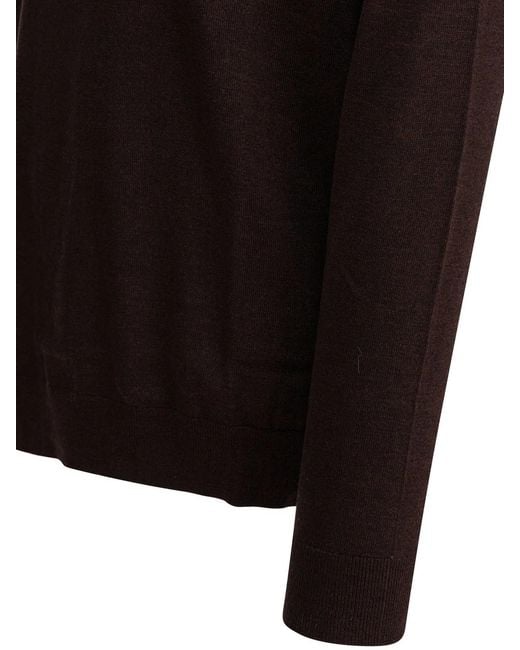 NN07 Brown Organic Cotton Knitwear for men
