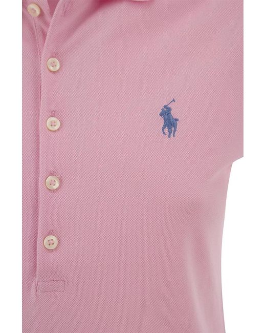 Polo Ralph Lauren Pink Cotton Polo Shirt
