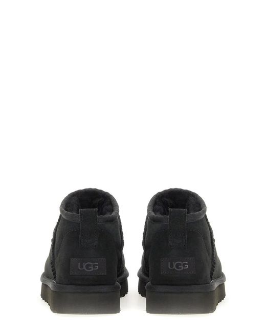Ugg Black Boot Classic Ultra Mini