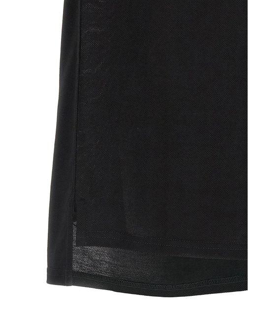 Givenchy Black Logo Patch Polo Shirt for men