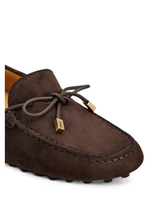 Tod's Brown Gommino Loafers
