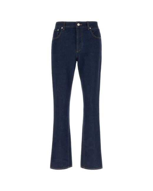 Gucci Blue Pantalone for men