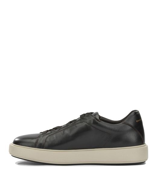Officine Creative Black "Slouch 001" Low-Top Sneakers for men