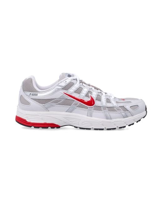 Nike White P-6000 Sneakers for men