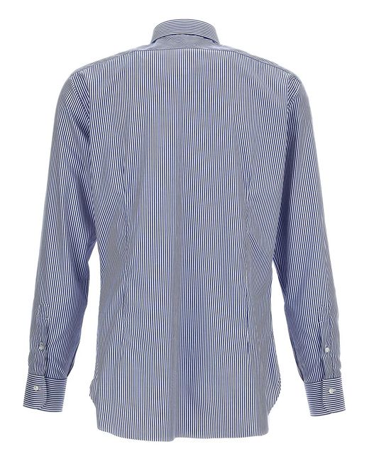 Barba Napoli Blue 'Journey' Shirt for men