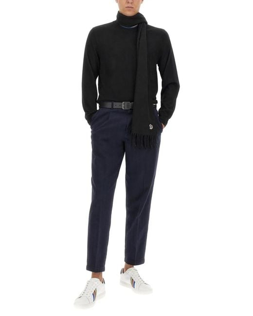 Paul Smith Black Ps Paul Smith Jersey With Logo for men