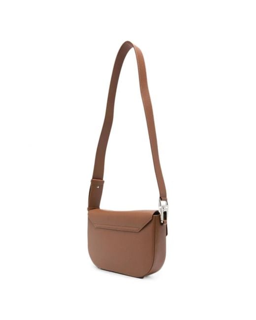 Emporio Armani White Leather Crossbody Bag